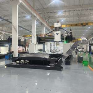 Centro de Mecanizado Vertical CNC de Doble Columna DVF6052 con Husillo BT40 Controlado por GSK, Cabezal de Fresado de 5 Ejes y Cambio Automático de Herramienta - Product Image 2