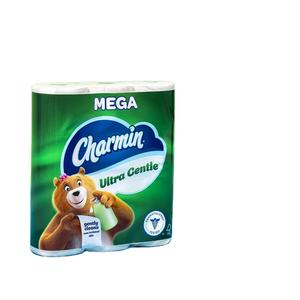 Papel Higiénico Charmin Ultra Gentle, Paquete de 6 (Paquete de 4), Total 24 Mega Rollos = 96 Rollos Regulares - Product Image 1
