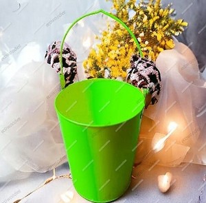 อุปกรณ์ประกอบฉากเด็กเกิดใหม่อเนกประสงค์ที่ดีที่สุด-ถังโลหะที่มีเสน่ห์สำหรับการถ่ายภาพบนเตียงในห้องนอนห้องนั่งเล่นภาพถ่ายเด็กแรกเกิด - Product Image 1