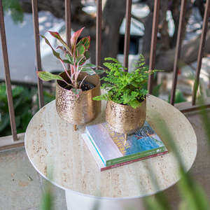 Jardinière en forme faite à la main en métal de qualité supérieure pour la maison et le jardin, restaurant, mariage à bas prix - Product Image 2