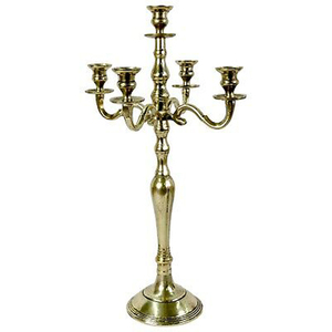 Wholesale <b>Tall</b> 5 Arms MetalCandelabra Wedding <b>Table</b> Centerpiece Decoration - Product Image 2