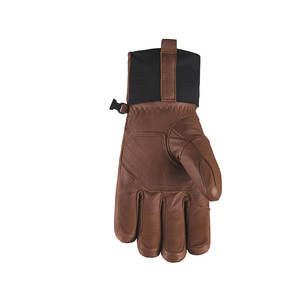 Gants de ski imperméables pour hommes, chauds, en velours, coupe-vent, avec poche cachée, compatibles écran tactile, personnalisables - Product Image 2