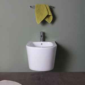Bidet in Ceramica Rotondo da Parete BERNA - Product Image 2