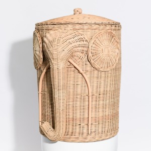 Cestas de mimbre con forma de animales para accesorios de bebé, productos al por mayor, cestas de almacenamiento. - Product Image 2