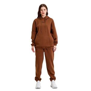Pantalons de jogging pour femmes de qualité supérieure |   Pantalons de survêtement en polaire chauds |   Vêtements décontractés confortables à taille haute pour la saison hivernale - Product Image 1