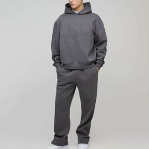 Alta calidad al por mayor hombres chándales invierno buena calidad logotipo personalizado Streetwear hombres tela gimnasio desgaste hombres chándal 2025 - Product Image 4