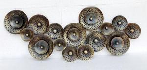 Ak Brass Nordic Antique <b>Ball</b> Modern <b>Wall</b> Art - Product Image 2