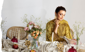 Shalwar Kameez en soie de haute qualité pour femmes vêtements d'hiver de Style pakistanais avec tissu fin Style indien et pakistanais - Product Image 3