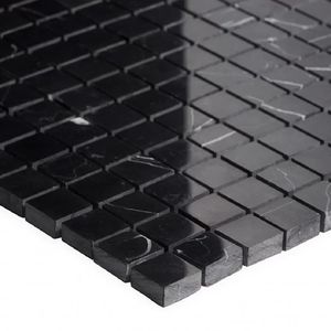 Mosaico Cuadrado Negro Pulido de 8mm, Resistente al Agua, Moderno, para Pared Interior de Baño - Product Image 5