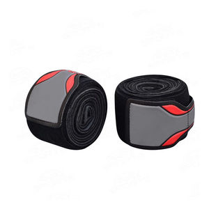 Muñequeras con logotipo personalizado y tamaño elástico transpirable vendajes deportivos protector de puño muñequeras de mano de boxeo con servicio OEM - Product Image 1