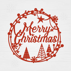 Anillos DE CORONA DE Metal de Navidad de lujo de Metal antiguo Flores decorativas de Metal artificial y coronas Ornamentor Arboles al por mayor - Product Image 6