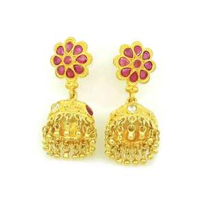 Collares de Moda al por Mayor Chapados en Oro de 14K, 18K y 24K, Collares con Diseño Floral Tradicional, Collares de Latón Chapados en Oro. - Product Image 5