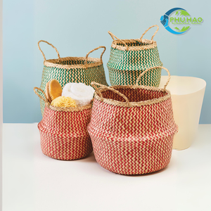 Transformez votre maison avec style: PANIERS DE VENTRE EN MER DU Vietnam pour le stockage des fleurs Pot de plantes, offrant de haute qualité - Product Image 5