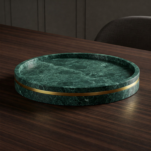 Bandeja de tocador de mármol ecológica, organizador de baño de piedra sostenible, precios al por mayor, proveedor confiable de Alibaba - Product Image 4