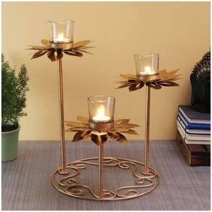 Available High Quality Round Available Glass Candle <b>Jar</b> for Home & Hotel <b>Decoration</b> New Design Best Price Metal Candle Lantern - Product Image 1