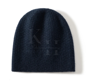 Gorro de invierno elástico | Gorro de punto cálido para hombres y mujeres Uso diario al aire libre en condiciones frías Gorro de punto de color sólido - Product Image 2