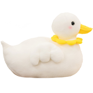 Muñeco de Peluche de Pato de Dibujos Animados al por Mayor, Muñeco de Peluche de Pato Suave y Abrazable, Pato de Peluche Amarillo y Blanco Personalizado y Adorable - Product Image 3