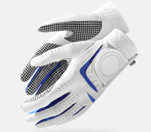 Gant de golf Pro Premium respirant blanc durable de haute qualité en cuir véritable Cabretta - Product Image 4