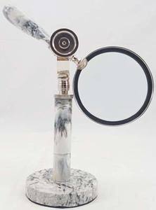 Loupe nautique en laiton avec socle en bois Style Vintage loupe de bureau à domicile loupe décorative - Product Image 5