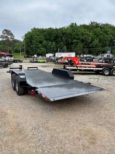 Nouvelle remorque agricole de 20 pieds, 15 000 lb, entièrement hydraulique, à basculement, pour le transport d'équipements lourds, avec vérins doubles et plateau en acier haute résistance - Product Image 6