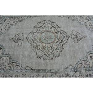 พรมยางสไตล์วินเทจ5x8ft สีเขียวเบจขนสัตว์แบบเย็บปะติดปะต่อกันดีไซน์สำหรับห้องนั่งเล่นที่บ้านทรงสี่เหลี่ยมผืนผ้าสำหรับใช้ในข้างเตียง - Product Image 5