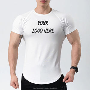 Courir Sport Jogging Formation Tee Tops Cross-fit Marque Vêtements Gym T-shirt Pour Hommes Fitness Musculation Coton Maigre t-shirt - Product Image 6