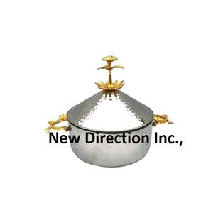 Casserole en acier inoxydable écologique, réchaud à fondue avec dessus personnalisé, réchaud à fondue tendance pour la restauration à domicile - Product Image 1