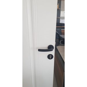 Porte de chambre intérieure en panneau de mélamine étanche moderne pour hôtels à usage résidentiel et commercial - Product Image 4