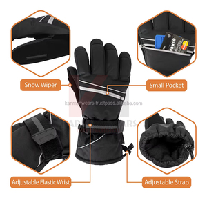 Guantes de Esquí Personalizados, Cómodos, Resistentes al Viento, en Varios Tamaños, Cálidos para Invierno, con Forro Polar de la Mejor Calidad - Product Image 3