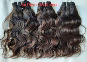 Venta al por mayor 9A Grado 100% Virgen Cutícula Alineada Extensiones de Cabello Humano Trama Doble Templo Indio Cabello Crudo Vendedores Baratos - Product Image 2