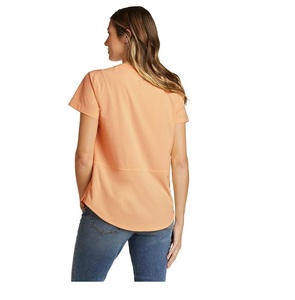 Camiseta de Algodón para Mujer Más Vendida en 2024, Informal, Holgada, Transpirable, Ecológica, Talla Grande, de Manga Corta de Punto Sencillo - Product Image 2