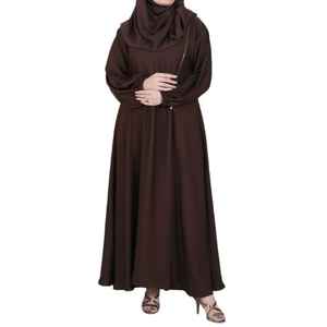 Abaya Khimar ample tendance avec hijab drapé sans couture, grande taille, couverture modeste complète pour la prière et l'usage domestique - Product Image 1