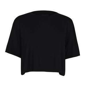 เสื้อยืดครอปสำหรับผู้หญิงเสื้อครอป2024วัสดุขนแกะผลิตจากวัสดุใหม่ล่าสุด - Product Image 1