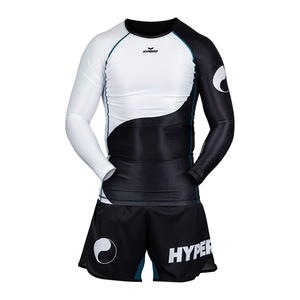 Compresión Rash Guards para hombres Bright Way International's Outdoor Sports Traje de baño Pakistani Made Stretch Wrestling Martial Arts - Product Image 1