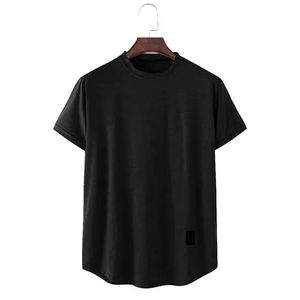 Camisetas personalizadas de nueva moda casual para hombre, camisetas de color sólido para hombre adulto, camiseta casual 100% algodón para hombre - Product Image 6