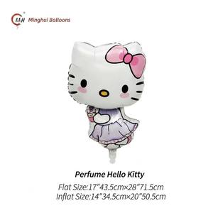 Globos de Aluminio con Diseño de Hello Kitty, Redondos y con Forma de Personaje, Inflables con Helio, para Fiestas de Baby Shower para Niñas, Venta al Por Mayor - Product Image 5
