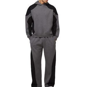 Nouveau style de survêtement pour homme, prix de gros, nouvelle arrivée, couleur unie, respirant, survêtement pour homme très vendu 2026 - Product Image 2