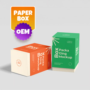 Cajas de embalaje de cuidado de la piel de impresión a cara completa de alta calidad con OEM ODM personalizable disponible - Product Image 2