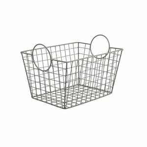 Customized Metal <b>Wire</b> <b>Basket</b> Rectangle Rose Gold Finishing <b>for</b> Home and Kitchen <b>Storage</b> <b>Basket</b> <b>for</b> Grocery & Food - Product Image 3