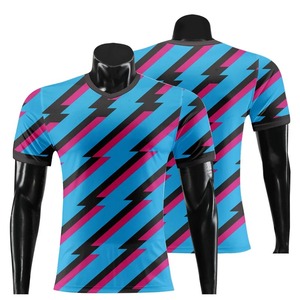 Conjunto de uniforme deportivo para hombres americanos, camisetas personalizadas con sublimación para hombres, de manga corta camiseta de fútbol, camiseta de uniforme de fútbol transpirable - Product Image 1