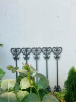 Grille de fenêtre moderne en fonte robuste, clôture de sécurité pour balcon, portail de jardin, décoration de portail de jardin, finition hautement polie, Rus...