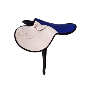 Sillín de cuero para carreras, calidad estándar, para ejercicio de caballos, disponible a precios al por mayor, desde la India - Product Image 2