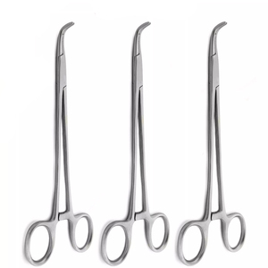 Pinzas Hemostáticas Curvas de Acero Inoxidable de 23 cm de Spencer Wells Veterinary, Pinzas Arteriales Manuales de Alta Calidad - Product Image 6