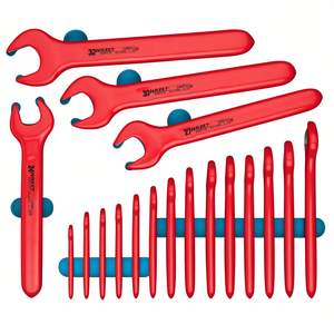 Juego de llaves de boca doble Hazet de 18 piezas con aislamiento protector de 1000V - Product Image 2