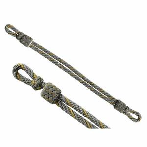 Cordon torsadé doré de couleur personnalisée pour accessoires de vêtements d'uniformes de cérémonie, haute ténacité, fournisseur en gros - Product Image 5