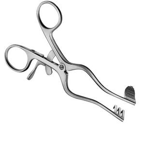 เครื่องมือผ่าตัดแบบใช้มือ รุ่น Perkins ใบมีดสแตนเลสแข็งแบบหยัก 5 แฉก ขนาด 125 มม. สำหรับดึงแผล  แบบมีด้ามจับในตัว ได้รับมาตรฐาน CE - Product Image 1