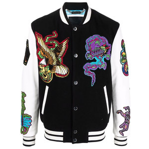 OEM Custom Logo Men Wear Varsity <b>Jacket</b> Hip Hop Varsity <b>Jacket</b> Your Own Design Men Wear Varsity <b>Jacket</b> Made in Pakistan - Product Image 1