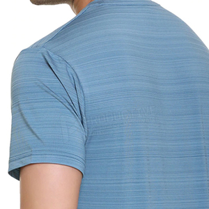 Venta en línea de camisetas cómodas de fitness para hombres poliéster tejido/algodón para adultos bajo MOQ - Product Image 6