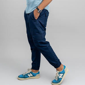 Pantalones Cargo holgados informales de alta calidad personalizados con múltiples bolsillos para hombre, pantalones de trabajo Cargo funcionales para exteriores para hombre - Product Image 5