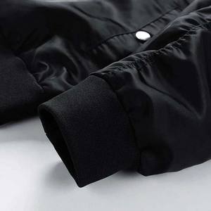 Abrigos de béisbol para hombre de talla grande 6XL 7XL 8XL, chaqueta de bombardero de calle de gran tamaño, chaqueta de béisbol fina para exteriores de primavera para hombre, OEM - Product Image 4